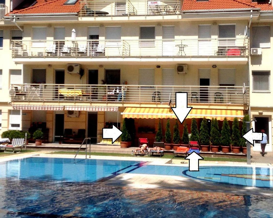 Relax Beach Apartman Hajdúszoboszló Esterno foto